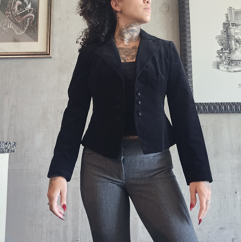 Nine West Suit Jacket Size 4 Velvet